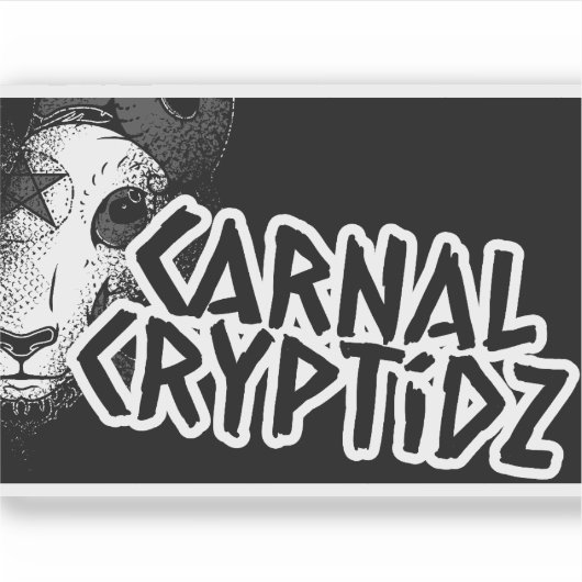 Eerste waarnemingen Carnal Cryptidz Sticker (Voorkant)