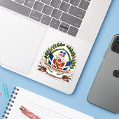 Eerste wapen van de Dominicaan (1844) Sticker (Laptop met iPhone)