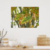 Eerste Wenk van Herfst Poster (Keuken)