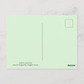 Eerste Wereld Briefkaart Dag Briefkaart (Achterkant)