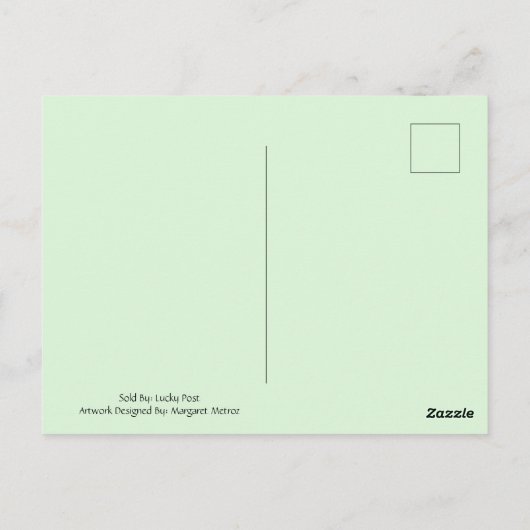 Eerste Wereld Briefkaart Dag Briefkaart (Achterkant)