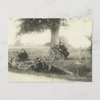 Eerste Wereldoorlog, fietsenbrigade Briefkaart