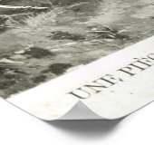 Eerste Wereldoorlog, Franse artillerie in actie Poster (Hoek)