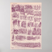 Eerste Wereldoorlog, infanterie Poster (Voorkant)