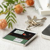 Eerste Wereldoorlog Kamp Bibliotheek 1917 Militair Sleutelhanger (Zijkant)