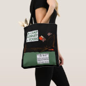 Eerste Wereldoorlog Kamp Bibliotheek 1917 Militair Tote Bag (Dichtbij)