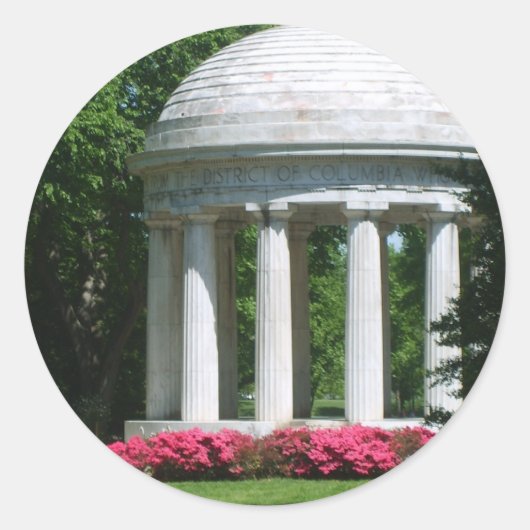 Eerste Wereldoorlog Memorial Sticker (Voorkant)