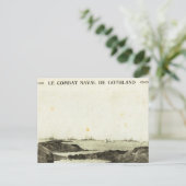 Eerste Wereldoorlog, strijd tegen Jutland Briefkaart (Staand voorkant)