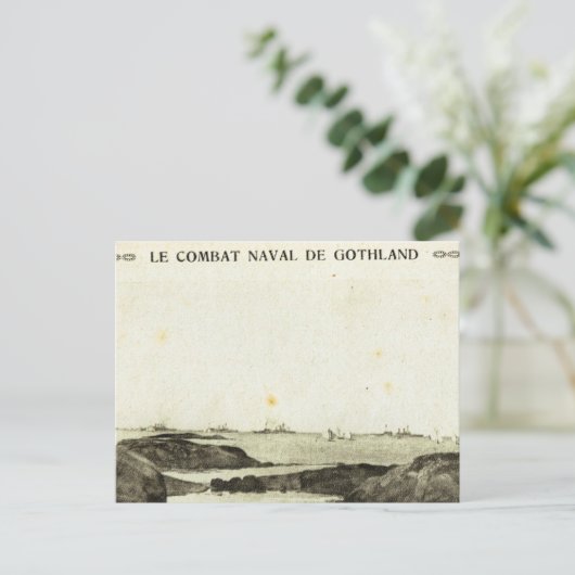 Eerste Wereldoorlog, strijd tegen Jutland Briefkaart (Staand voorkant)