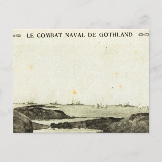 Eerste Wereldoorlog, strijd tegen Jutland Briefkaart (Voorkant)