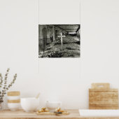 Eerste Wereldoorlog, Verdun Bayonet Monument inter Poster (Keuken)