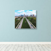 Eerste Wereldoorlog Vrijheidsbeeld Kansas City Mis Canvas Afdruk (Insitu (Houten vloer))