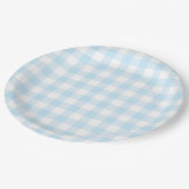 Eerste Westerne Cowboy 1e verjaardag van Rodeo Blu Papieren Bordje (Gekanteld)