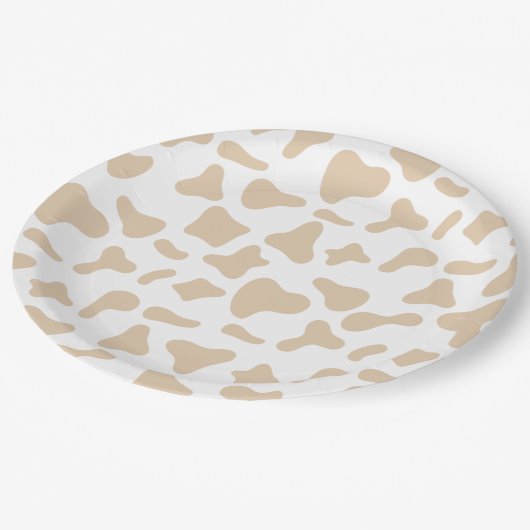 Eerste Westerne Cowboy 1e verjaardag van Rodeo Pap Papieren Bordje (Gekanteld)