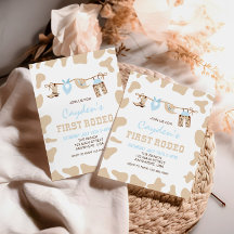 Eerste Westerne Cowboy-pastel van Rodeo 1e verjaar