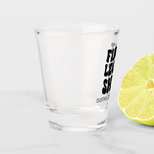 Eerste wettelijke Shot Retro Black, aangepast op 2 Shot Glas (Links)