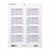 Eerste wijziging stickers (Full Sheet)