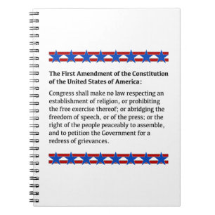 Eerste wijzigingsrecht notitieboek