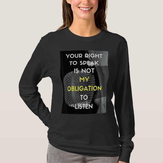 Eerste wijzigingsstraatontwerp t-shirt (Voorkant)
