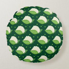 Eerste wit rond kussen