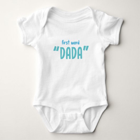 Eerste Word DADA Romper (Voorkant)