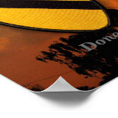 Eerste zevende Cavalry Air Cav Vietnam Nam War Pat Poster (Hoek)