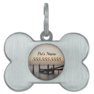 Eerste zondag 2017 Cocoa Beach Pet Name Tag Huisdieren Naamplaatje