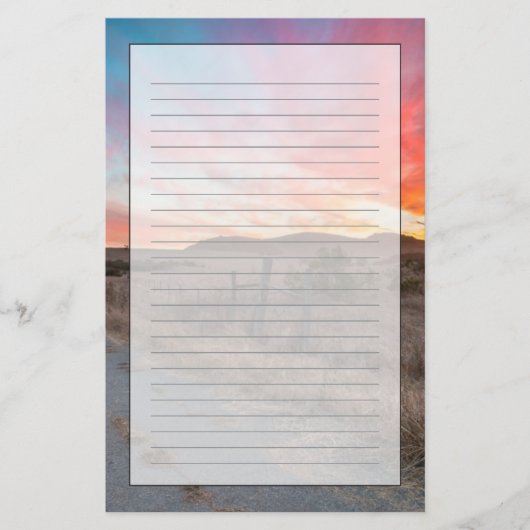 Eerste zondag van de dag briefpapier (Voorkant)