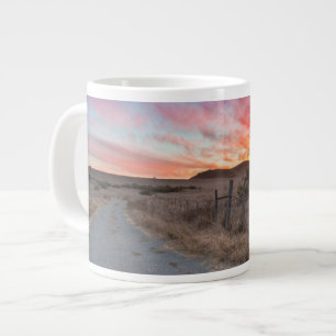 Eerste zondag van de dag grote koffiekop