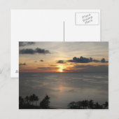 Eerste zonsondergang in Guam Briefkaart (Voorkant / Achterkant)
