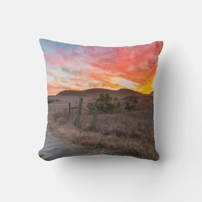 Eerste zonsondergang van de dag kussen (Voorkant)