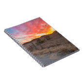 Eerste zonsondergang van de dag notitieboek (Rechterzijde)