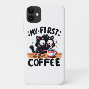 Eerste Zwarte Koffie Avontuur Case-Mate iPhone Case
