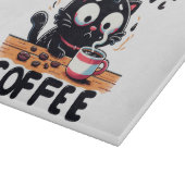 Eerste Zwarte Koffie Avontuur Snijplank (Hoek)