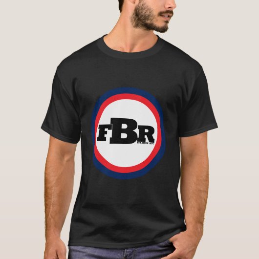 Eerste zwarte republiek 1804 FBR grote cirkel T-shirt (Voorkant)