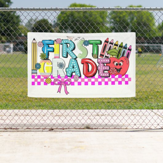 Eerstegraads typografie spandoek (Insitu)