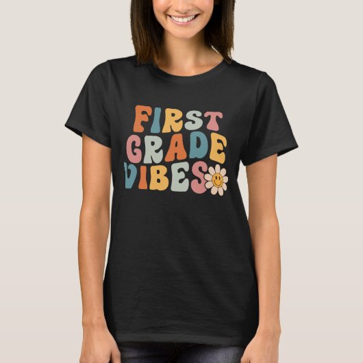 Eerstegraads Vibes, 1e schooldag T-shirt (Voorkant)