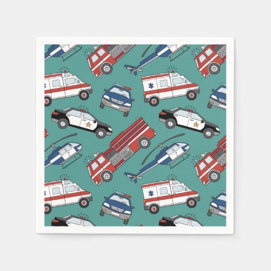 Eerstehulpverlenerspapier Servet (Voorkant)