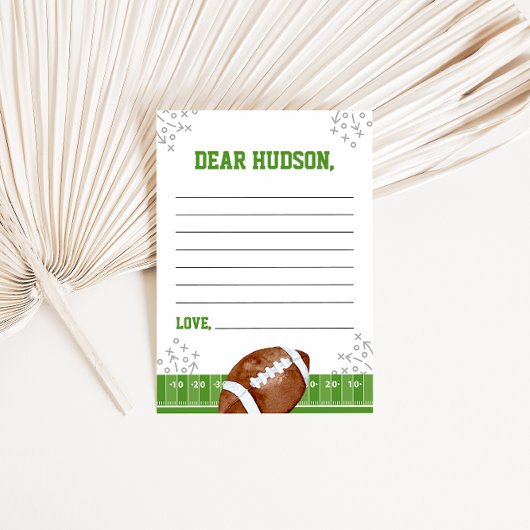 Eerstejaars verjaardag Tijdcapsule Notitiekaart Notitiekaartje