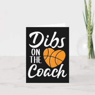 Eerstekens op de Coach Basketbal Hart Lieve Moeder Kaart