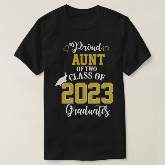 eersteklas 2023 afstuderen twee t-shirt (Design voorkant)
