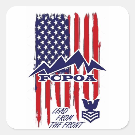 Eersteklas onderofficier vereniging Sticker (Voorkant)