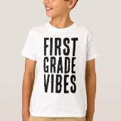 EERSTEKLAS VIBES KINDER T-SHIRTS (Voorkant)