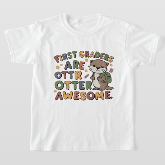 Eersteklassers zijn otter geweldige T-shirt (Laagn)