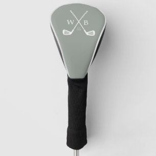Eersteletters Monogram Golf Baby Shower Golfheadcover
