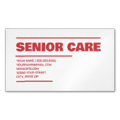 eerstelijnszorg magnetisch visitekaartje (Voorkant)