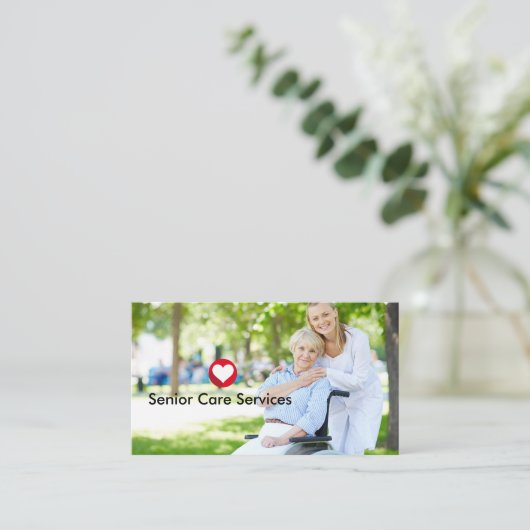 eerstelijnszorg visitekaartje (Staand voorkant)