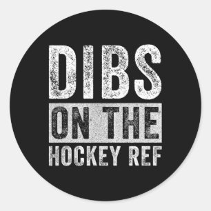 Eerstes Keus Voor De Scheidsrechter In Het Hockey Ronde Sticker