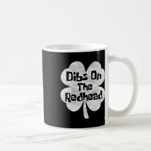 Eersteslag op de roodharige Funny Ierse St. Patric Koffiemok