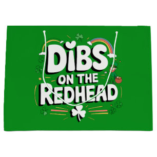 Eersteslag op de roodharige Funny St. Patrick's Da Groot Cadeauzakje